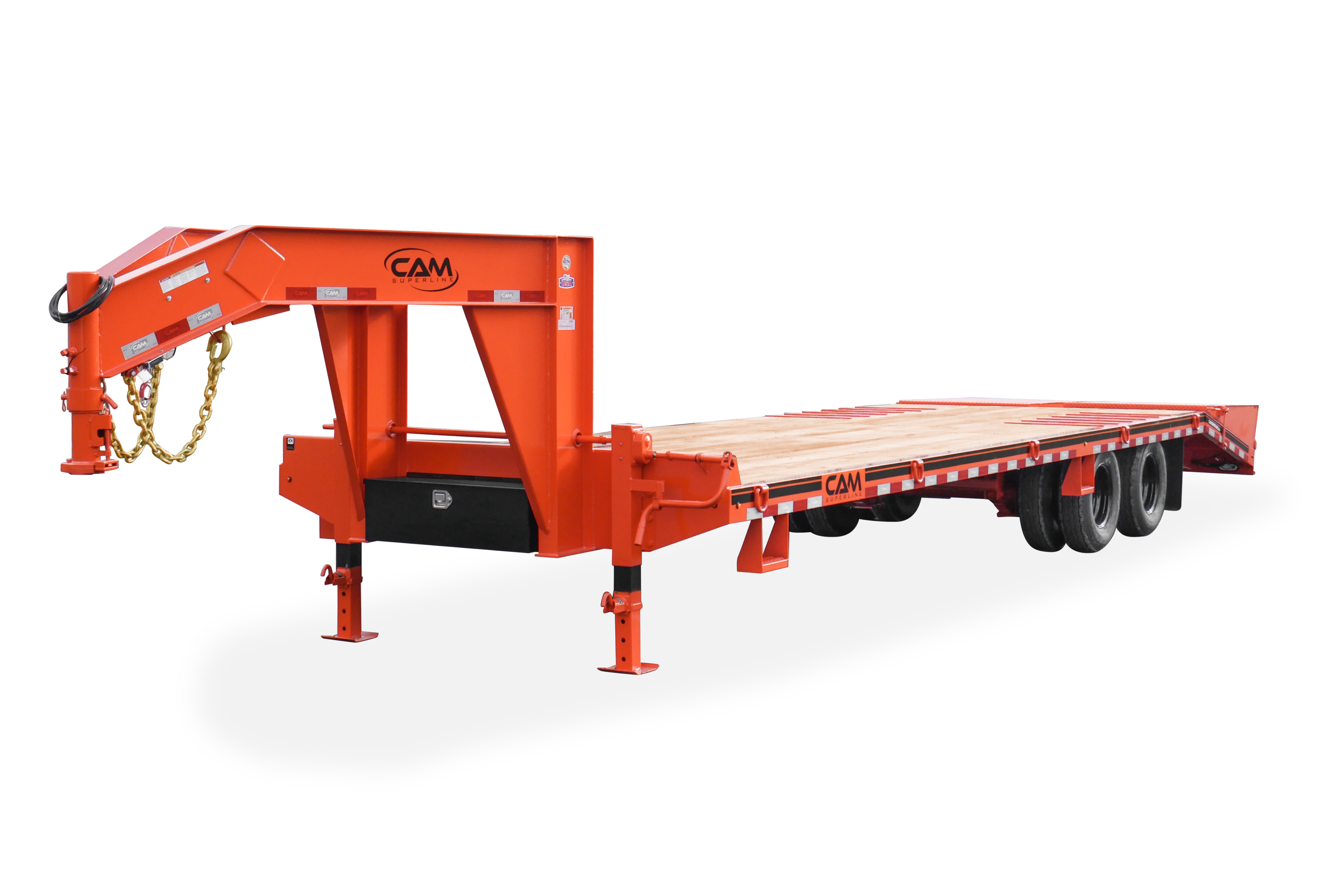12 Ton Deckover Heavy Duty Trailer 8.5 x 20 + 5 Electric GN