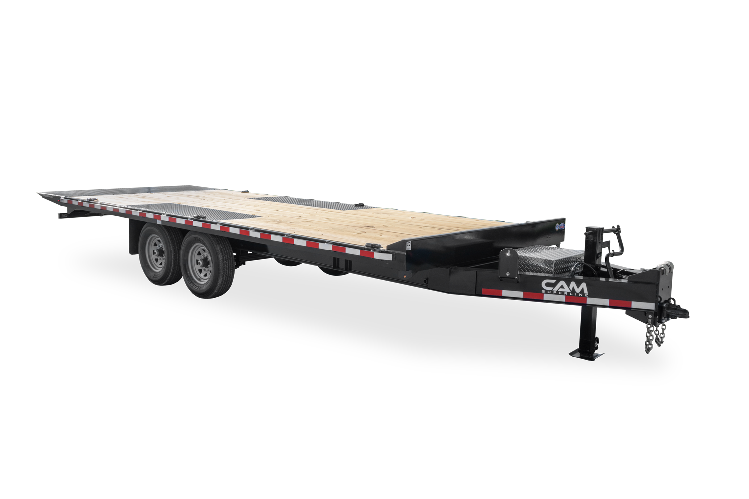 7 Ton Deckover Full Deck Tilt Trailer 8.5 x 24