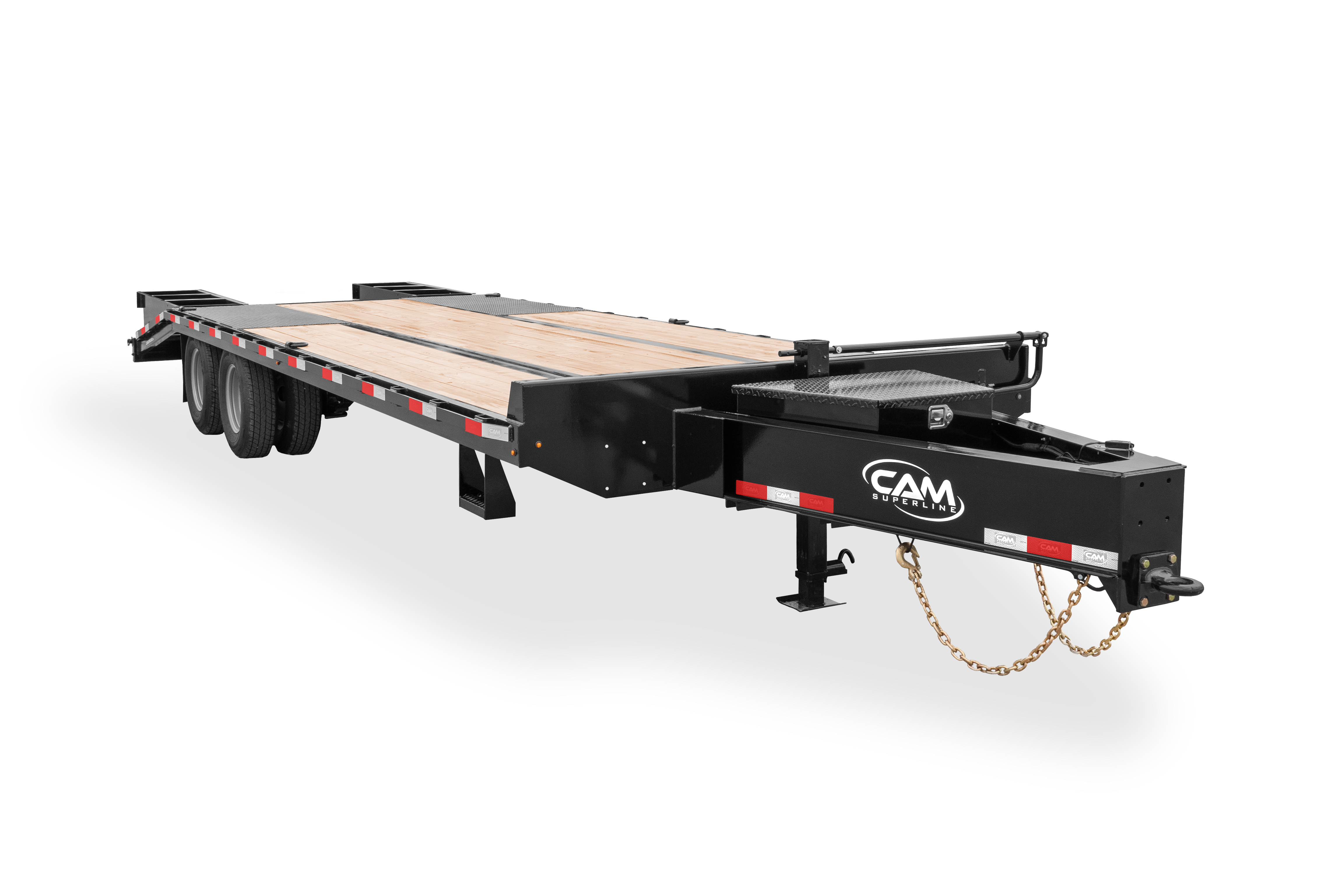 20 Ton Deckover Heavy Duty Trailer 8.5 x 20 + 5 Air