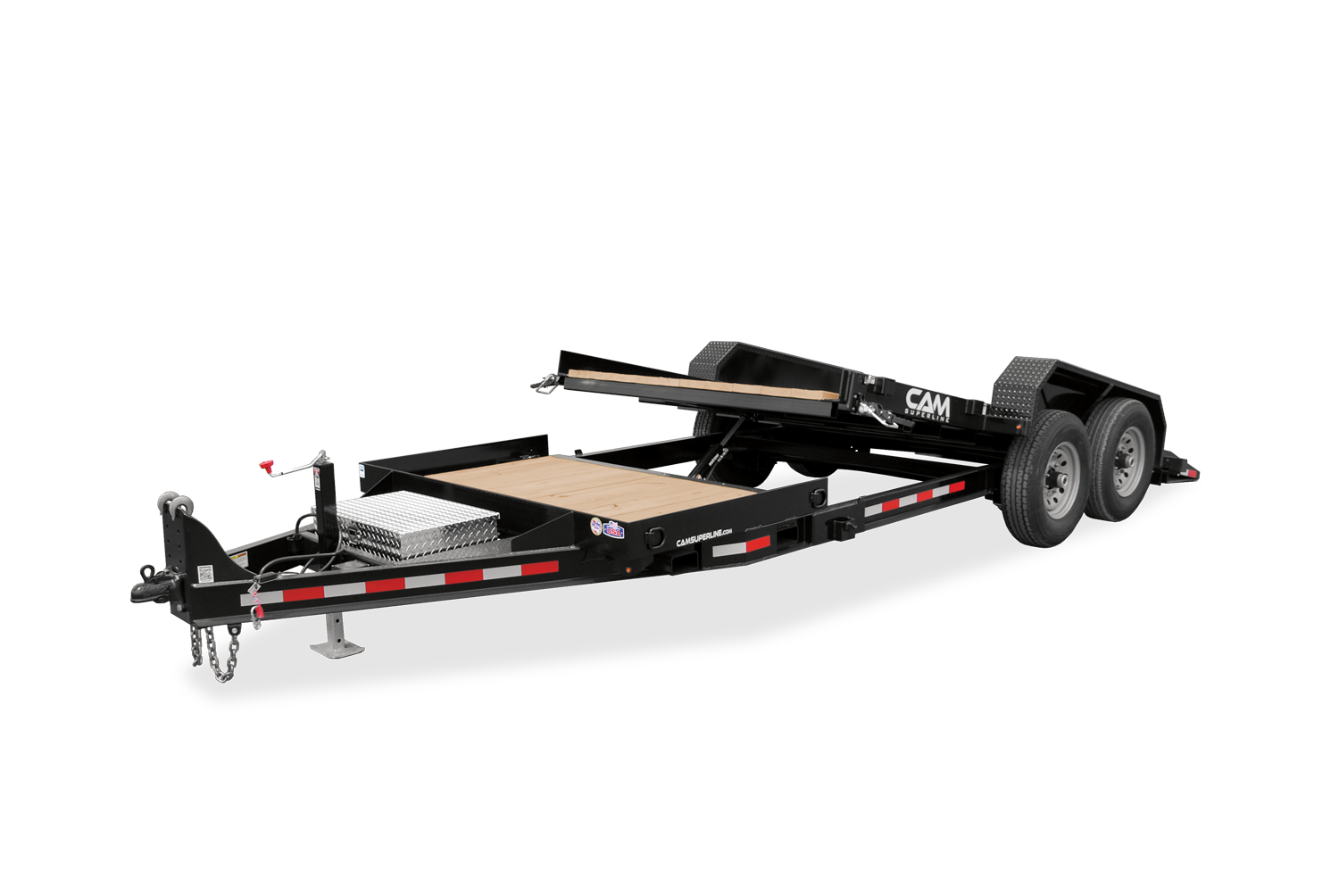 7 Ton Tilt Trailer Split Deck 8.5 x 15+4 GN